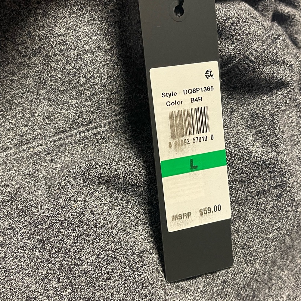 DONNA KARAN ACTIVE LEGGINGS PANTS ANKLE WOMEN CUT OUT BACK COLOR GREY SIZE LARGE - Picture 13 of 14
